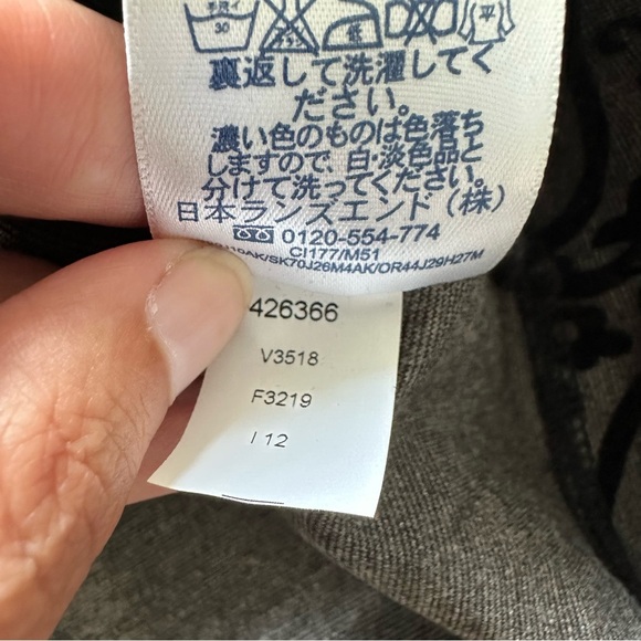 Land’s End Sleeveless Velvet Paisley Print Knee Length Dress 12 Black Stretch - Picture 9 of 13